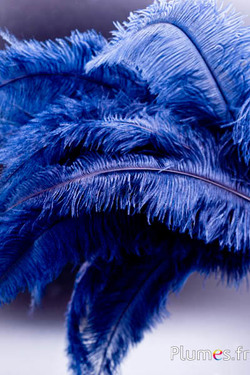 Autruche - 32-42 cm - gris clair-bleu nuit